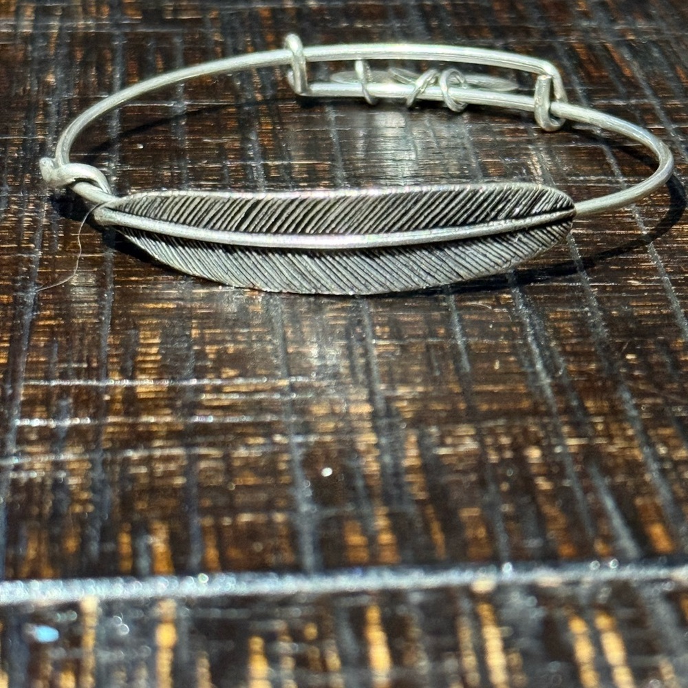 Alex and Ani Feather Bracelet